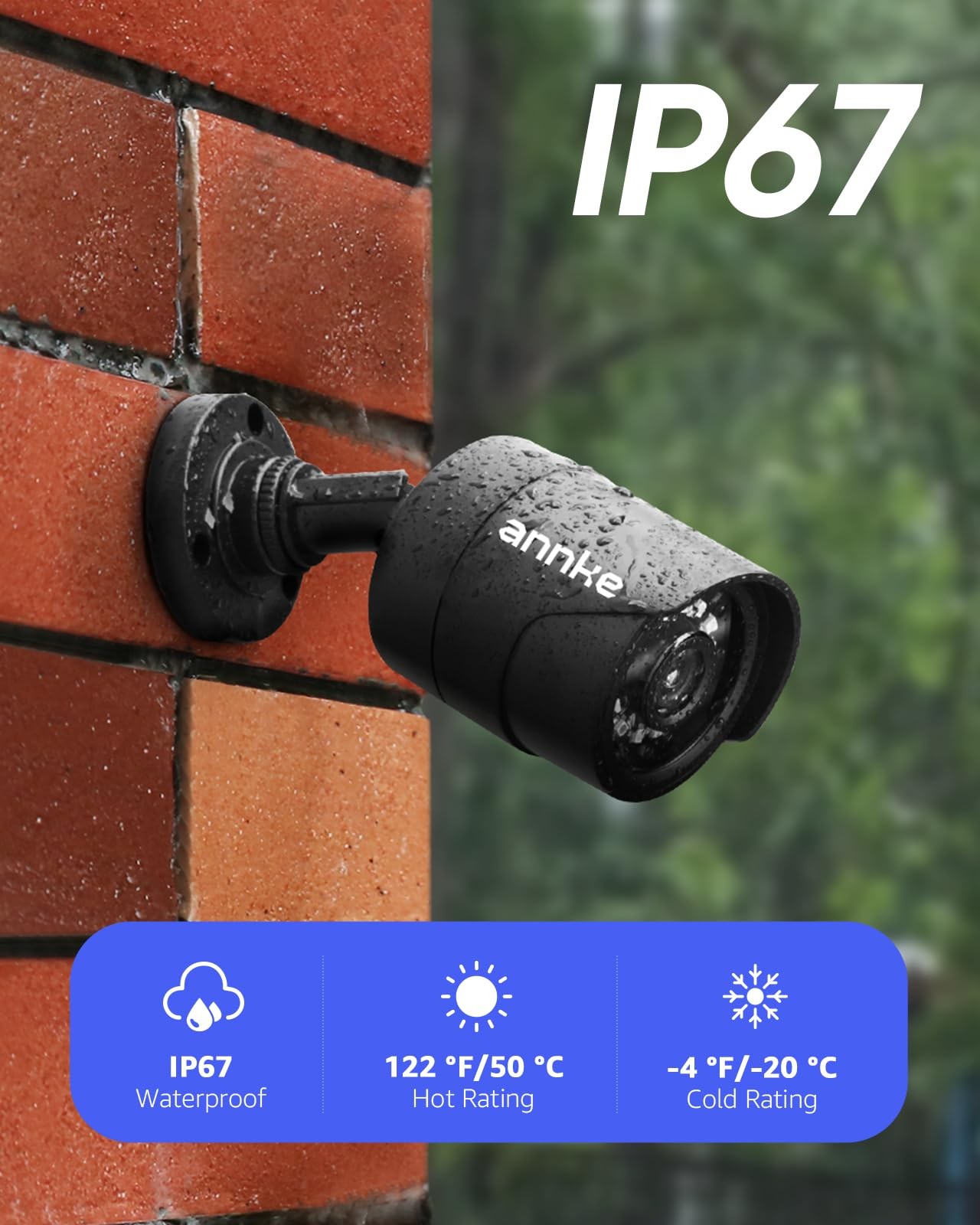 1080p Security Camera 4-in-1 CCTV Bullet Wired Cam, AHD/TVI/CVI/CVBS, Analog …