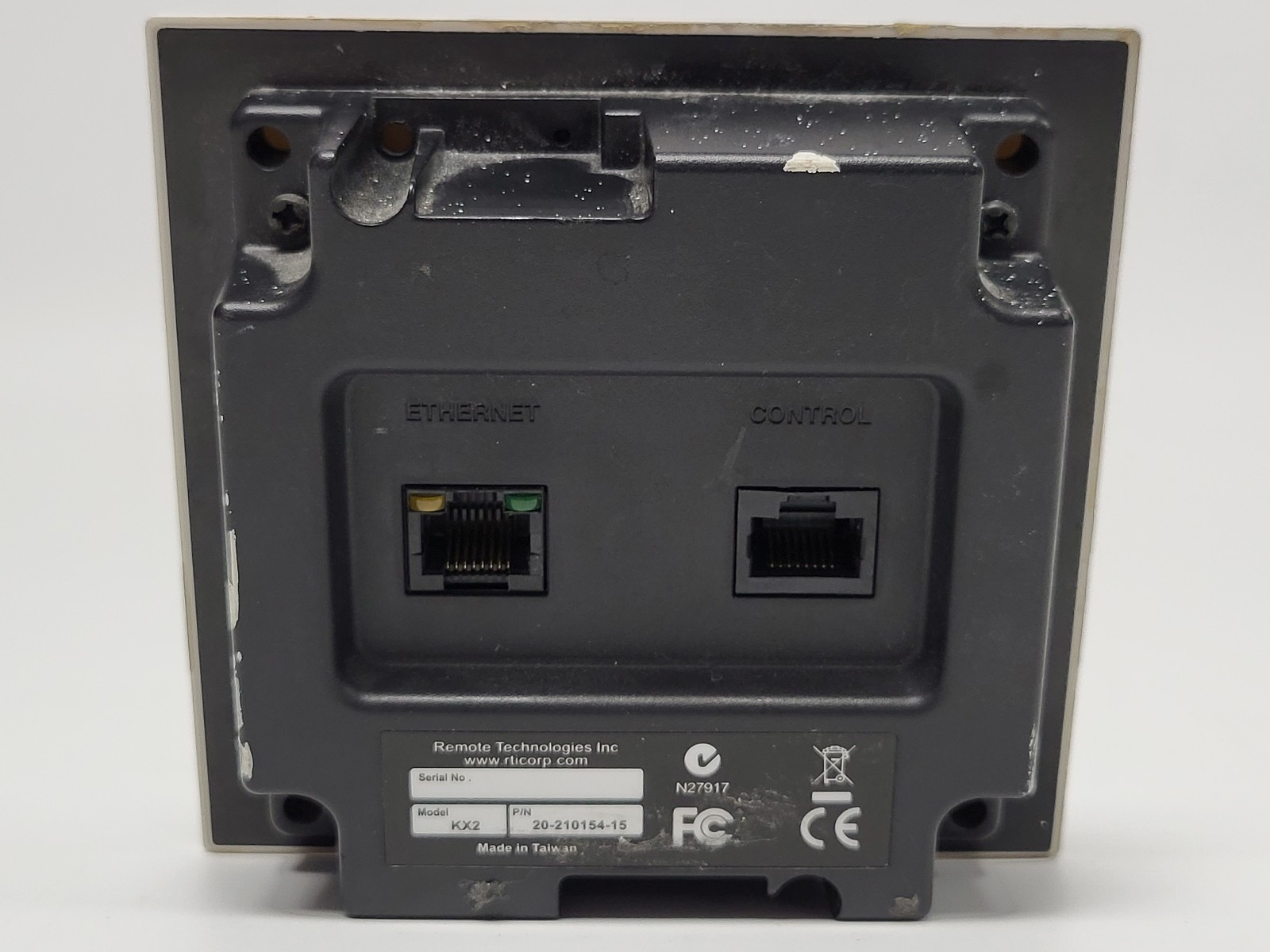 RTI KX2 In-Wall 2.8″ Touch Display Panel Home Controller, Ethernet, PoE