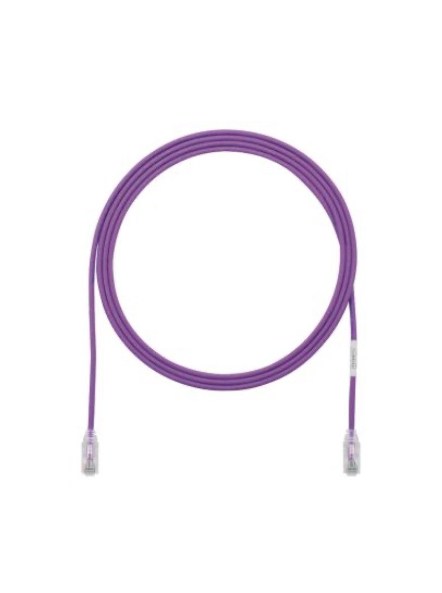 (10) Panduit Cat 6 Performance Patch Cable 5FT Violet UTP28SP5VL FAST SHIP-USA