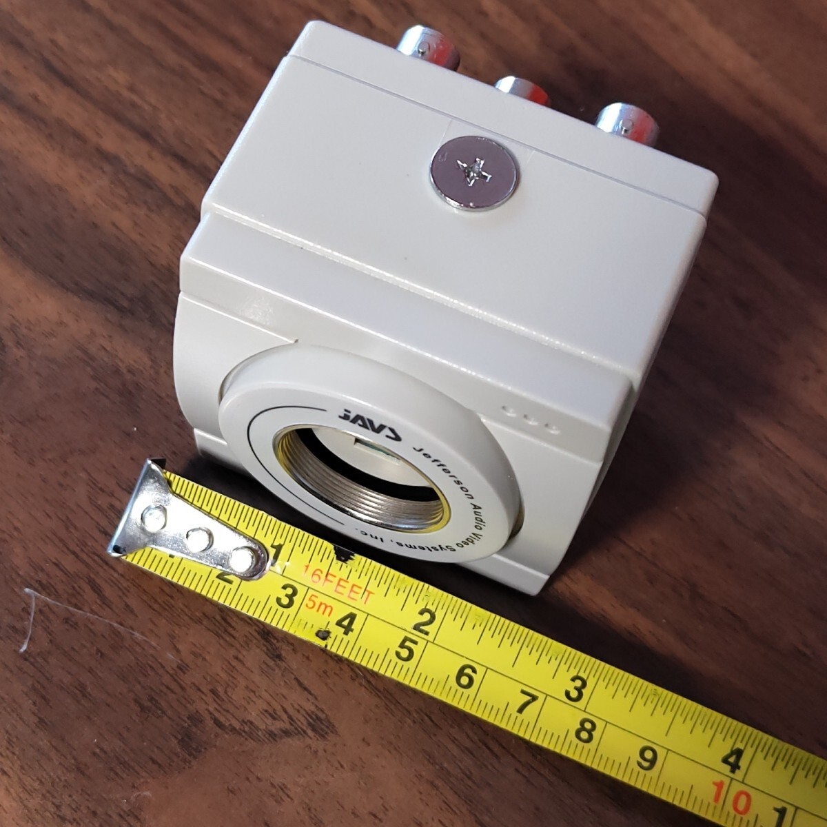 JAVS JAV-7017 Color CCD Camera CCTV Body Only – Untested – Taiwan