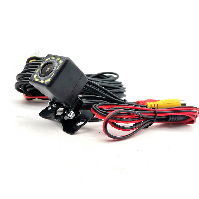 Car Rear View Backup Reverse Camera 170° CMOS 12 LED HD Night Vision Waterproof