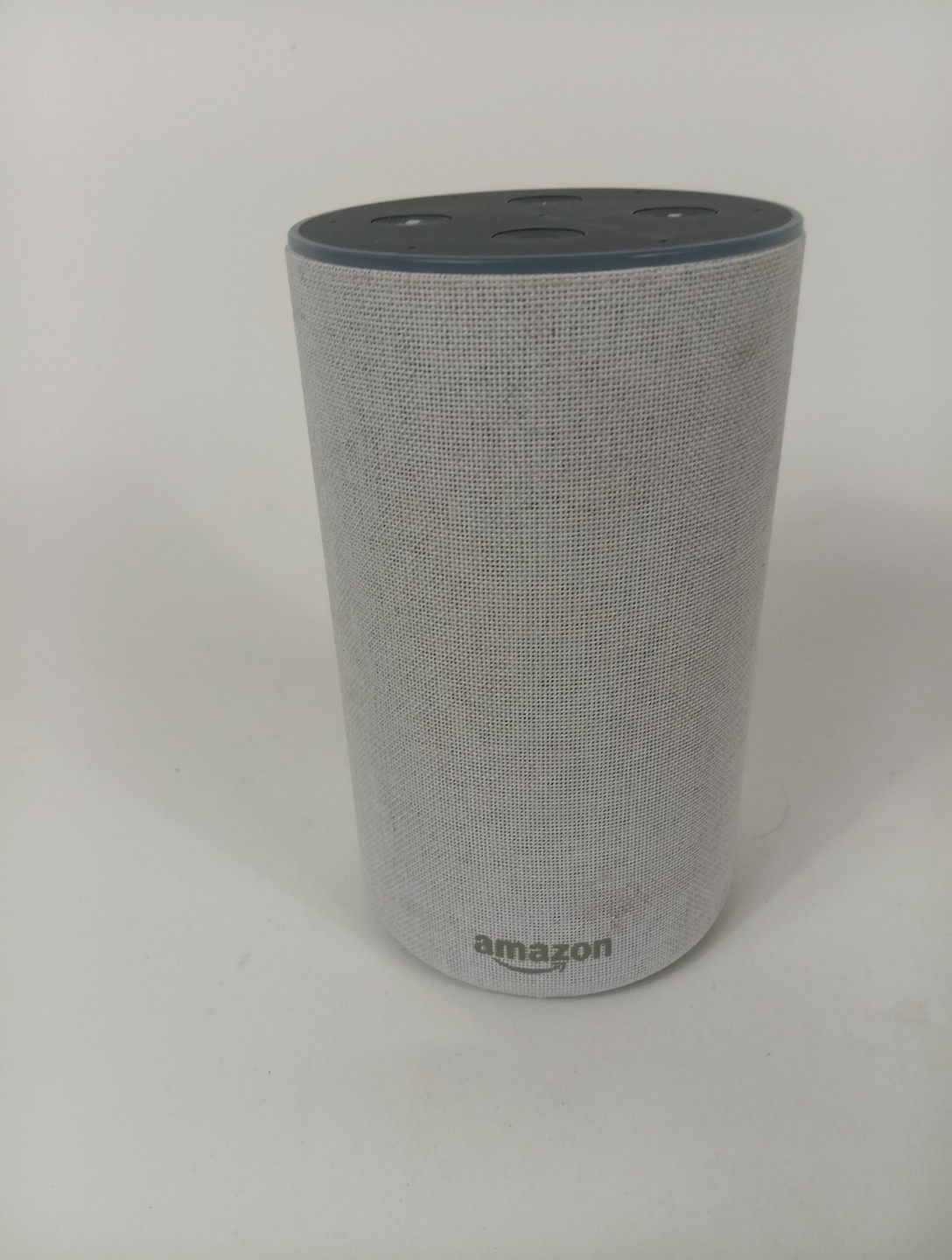 Amazon Echo 2nd Generation Smart Speaker With Alexa Dolby Sandstone Fabric