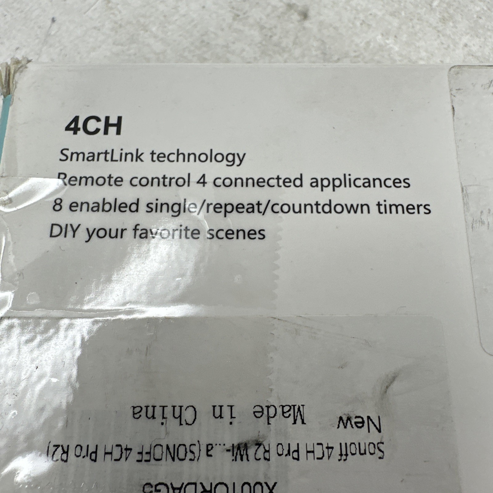 Sonoff 4CH R2 4 Way Wi-Fi Smart Switch Wireless RF APP Remote Control