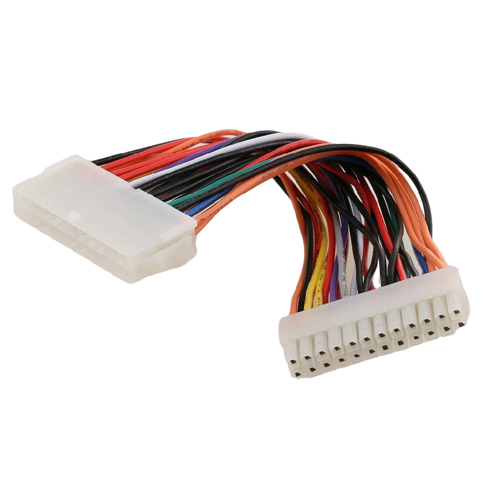 ATX 24 Pin Male to Female PSU PC CPU Motherboard Power Supply Extension Cable