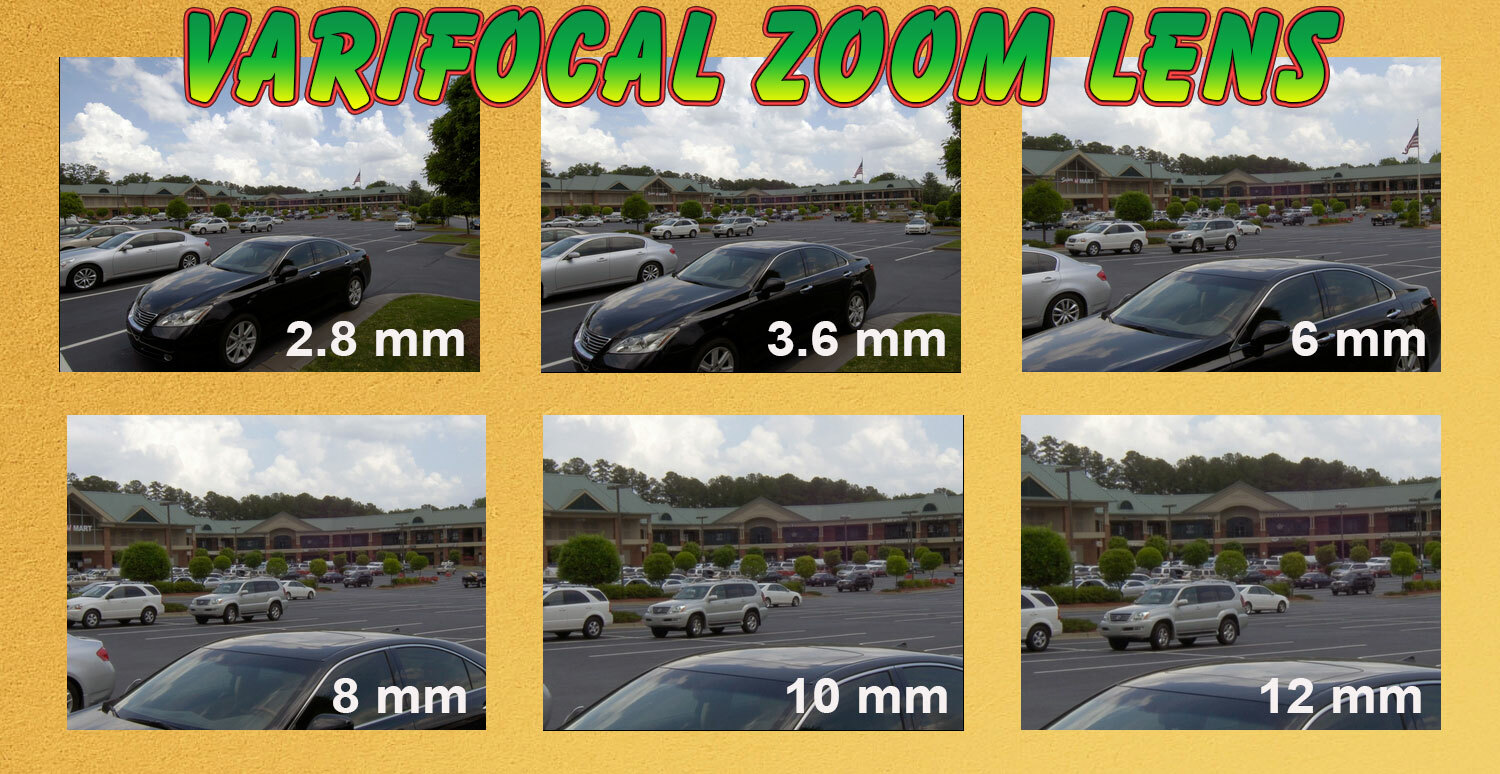 8 Channel Security Camera System 1TB DVR (4) 8MP CCTV Varifocal 4K Bullet Camera