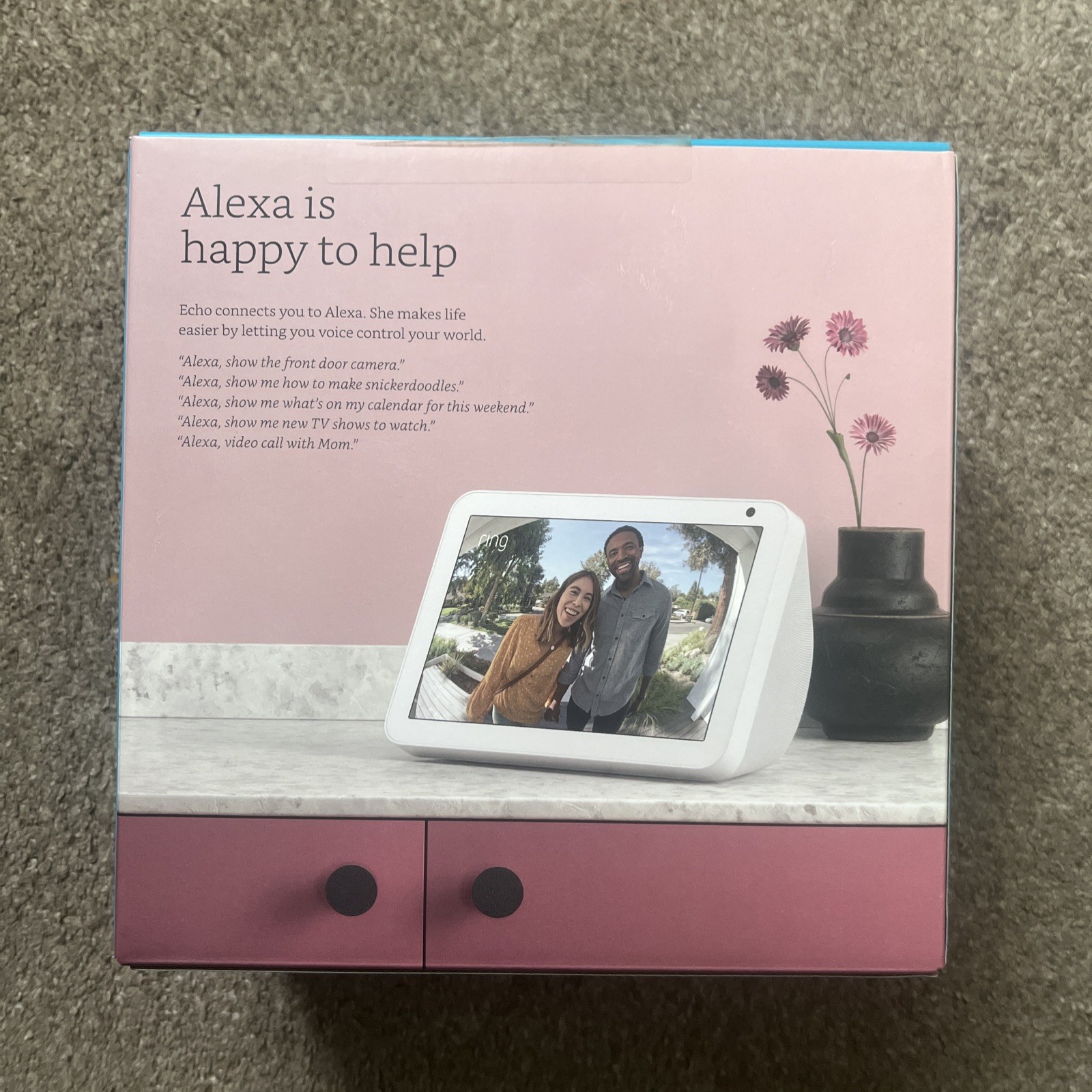 Amazon Echo Show 8 with Alexa 1st Gen 8 inch HD Smart Display White or Black