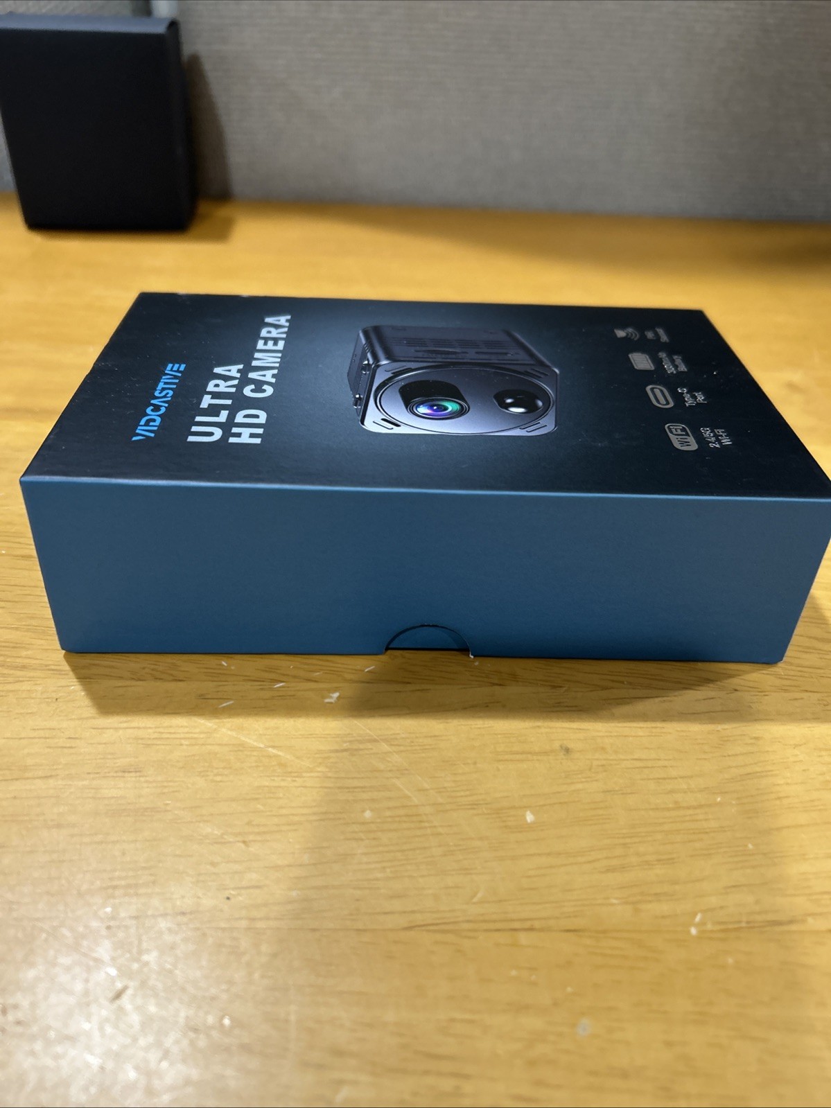 4K Mini Dual-Band 2.4/5GHz WiFi Indoor with AI Human Detection Night Vision