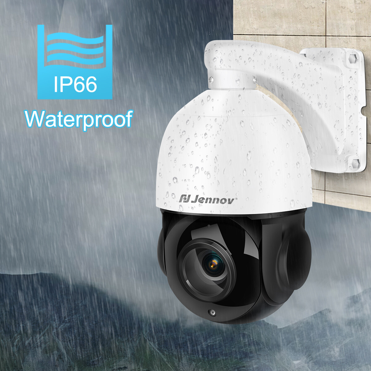 4K 8MP POE PTZ Security IP Camera 30x Zoom CCTV HIKVISION Compatible IR JENNOV