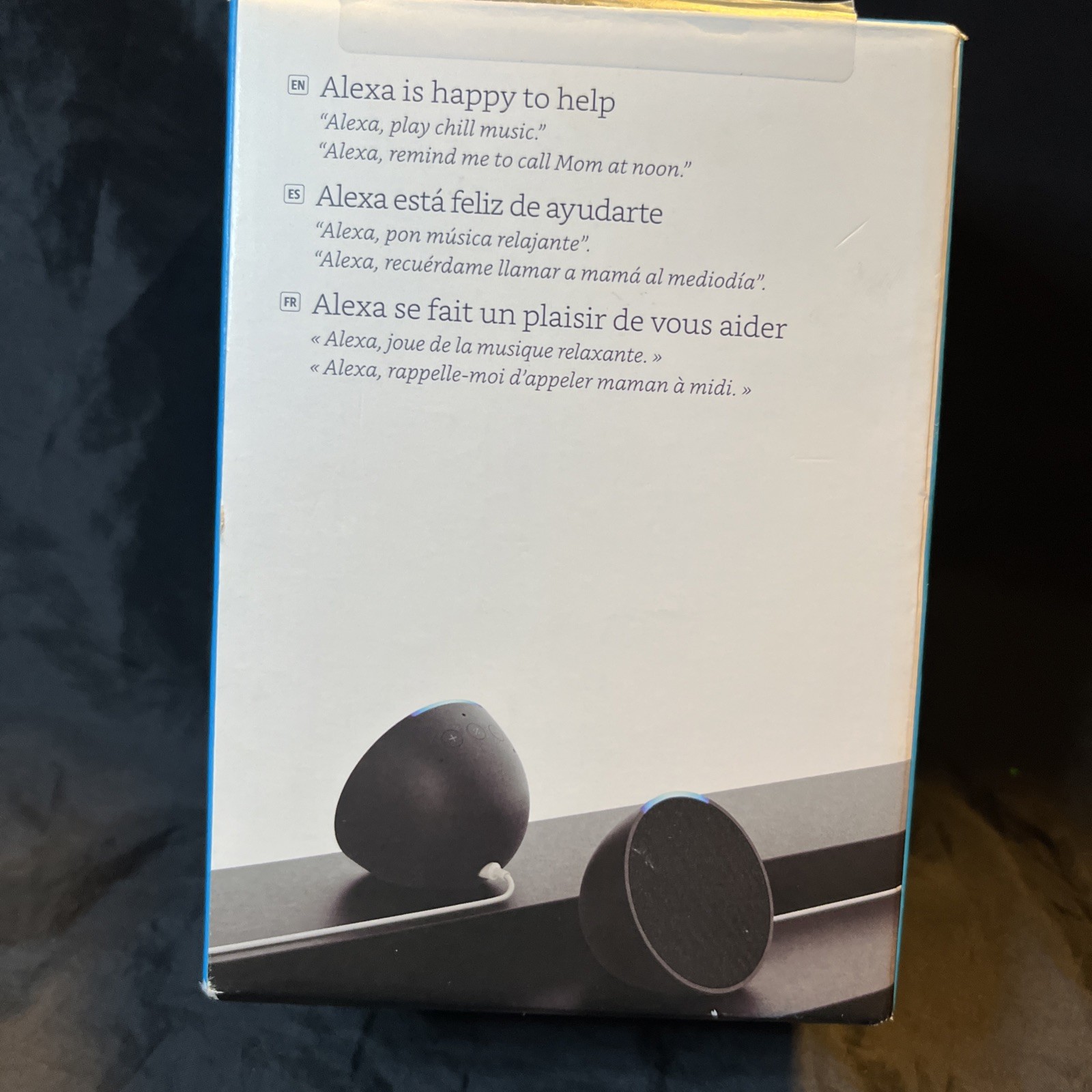 Amazon Echo Pop Smart Speaker Charcoal Brand New C2H4R9