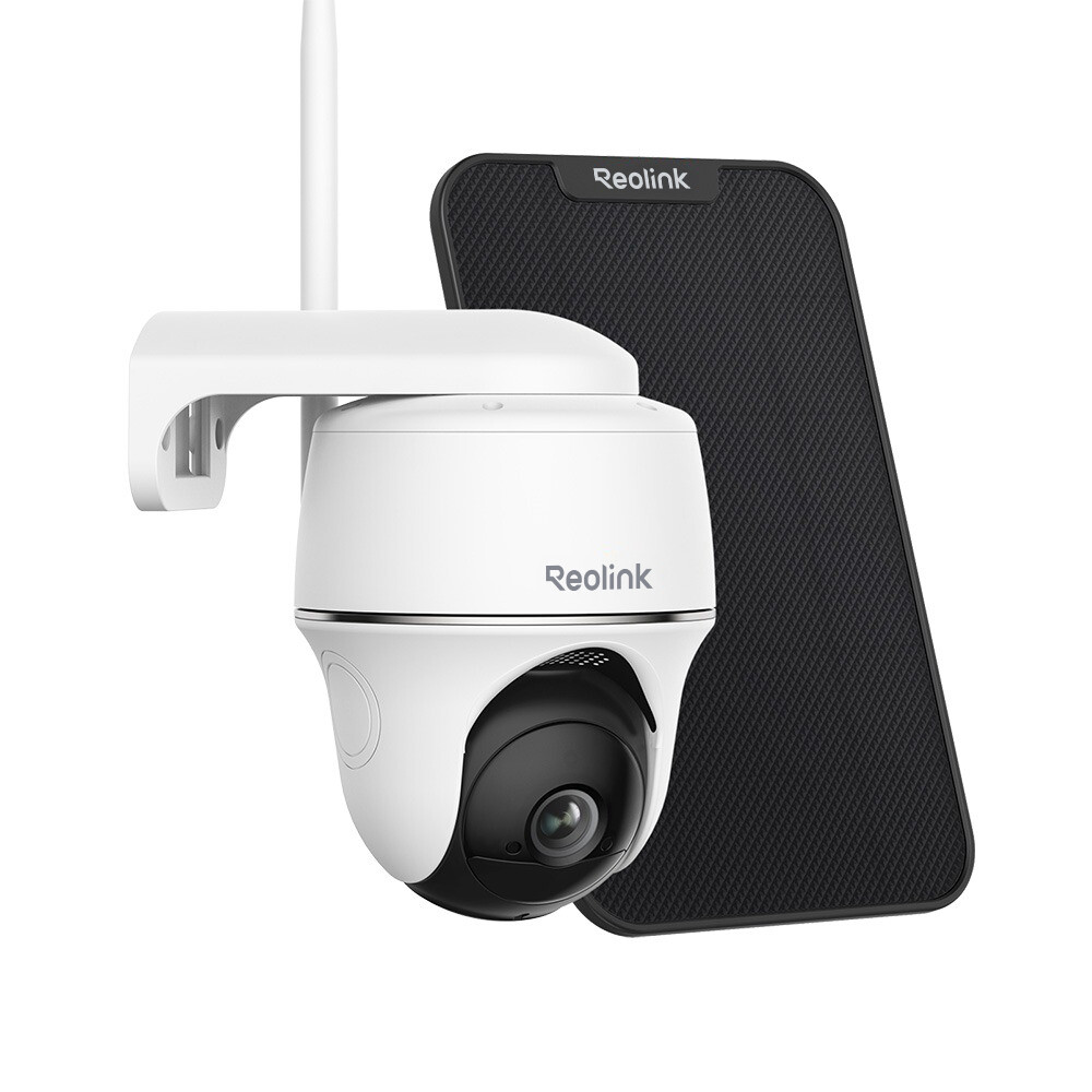 Reolink Argus PT 5MP Battery Security Camera Pan Tilt Outdoor with Solar Panel