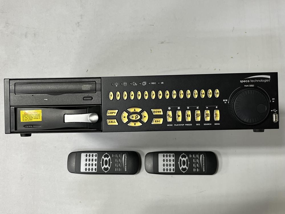 Speco Technologies Digital Video Recorder 160GB DVR-16TN/160 Black – Fair