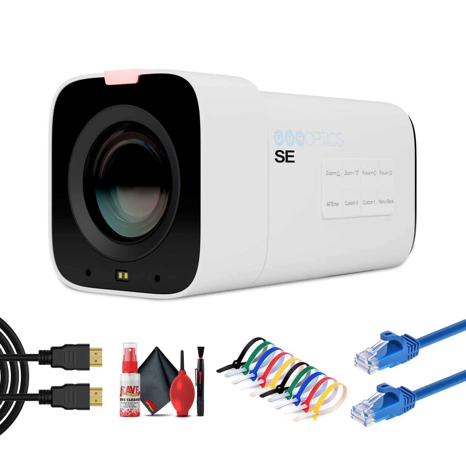 PTZOptics Studio SE Hive-Linked PTZ Camera w/ 20x Optical Zoom, HD
