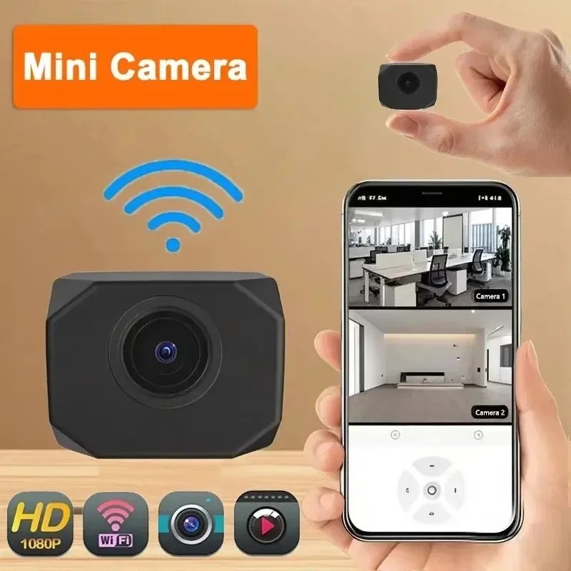 1080P HD Mini WiFi Security Camera Smart IP Home Remote Monitor Portable Cam