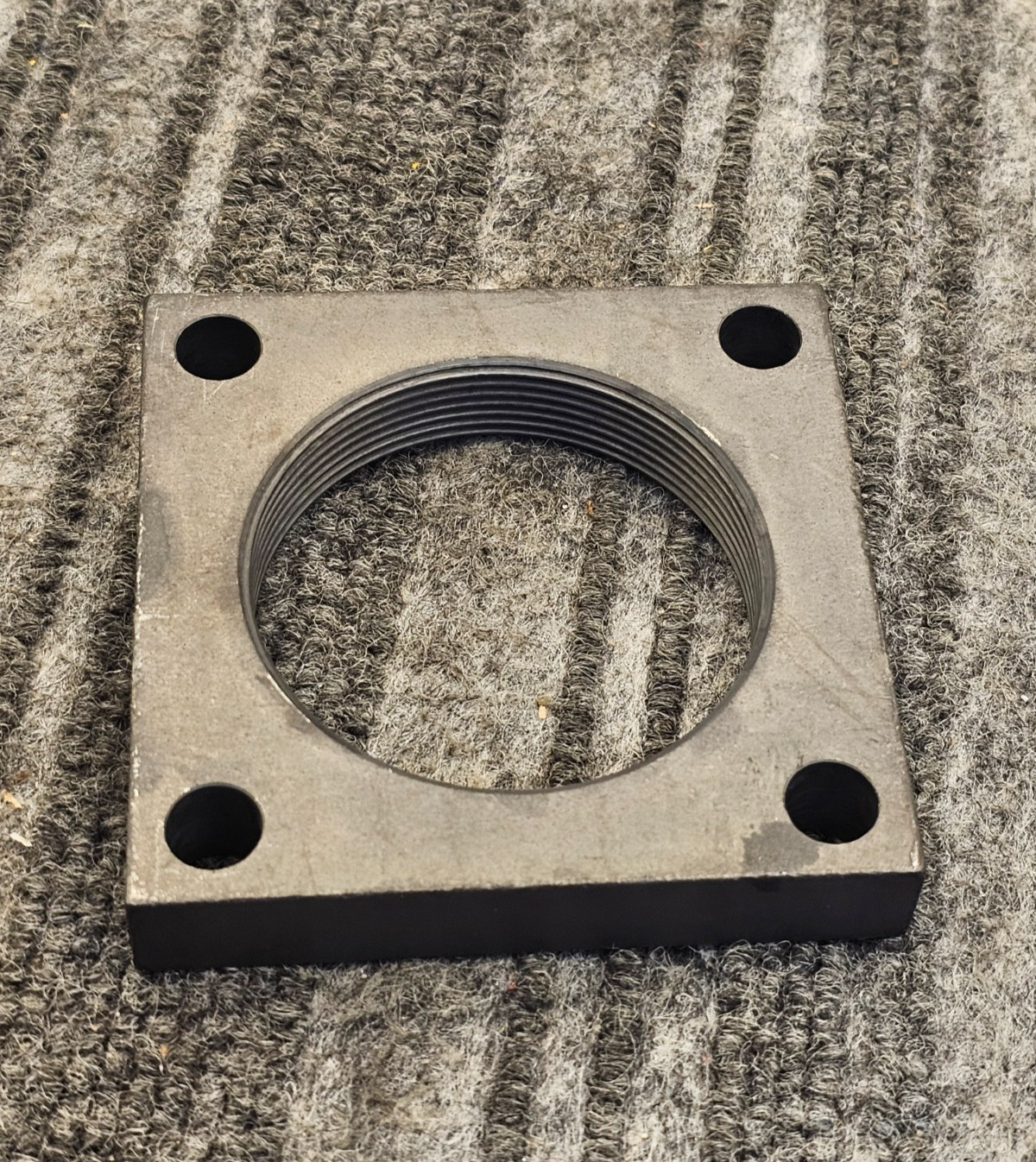 250-0302: Square Flange / Mounting Accessory 64M Fits MA64100M MA64150M MA6450M