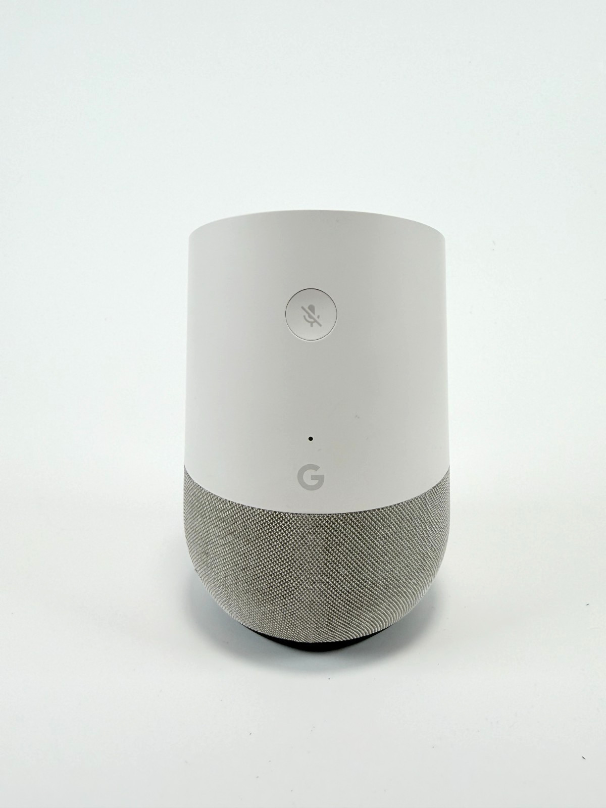Google Home Smart Speaker – Classic Google Assistant Model – White No AC Cord