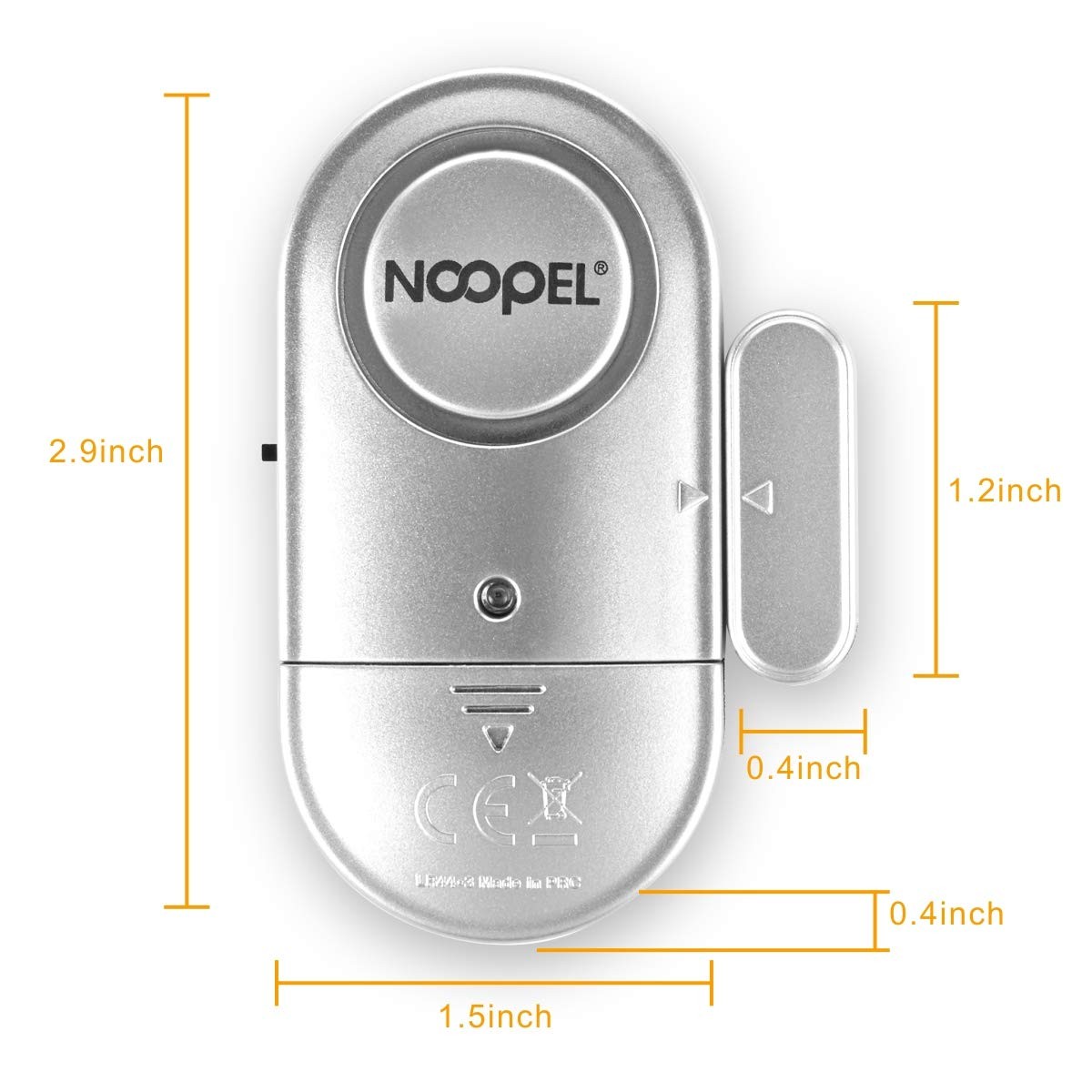 Door Alarms When Opened 4 Pack, New Version with Volume Levels, Window Alarm …