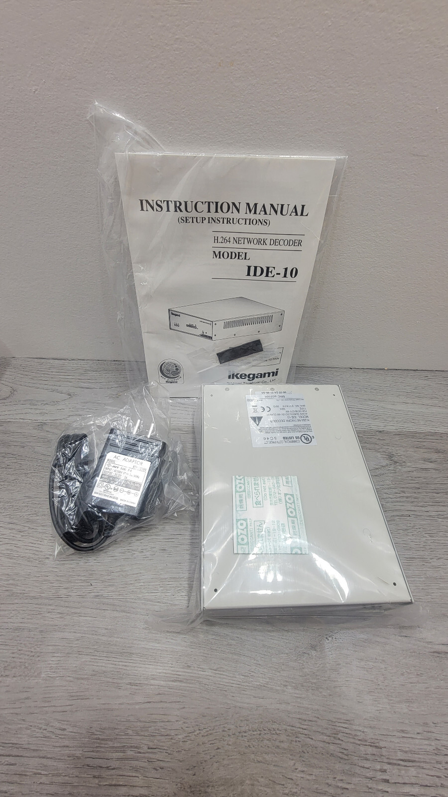 Ikegami IEN-10 H.264 High Quality Video Encoder w/Audio, PoE Made In Japan