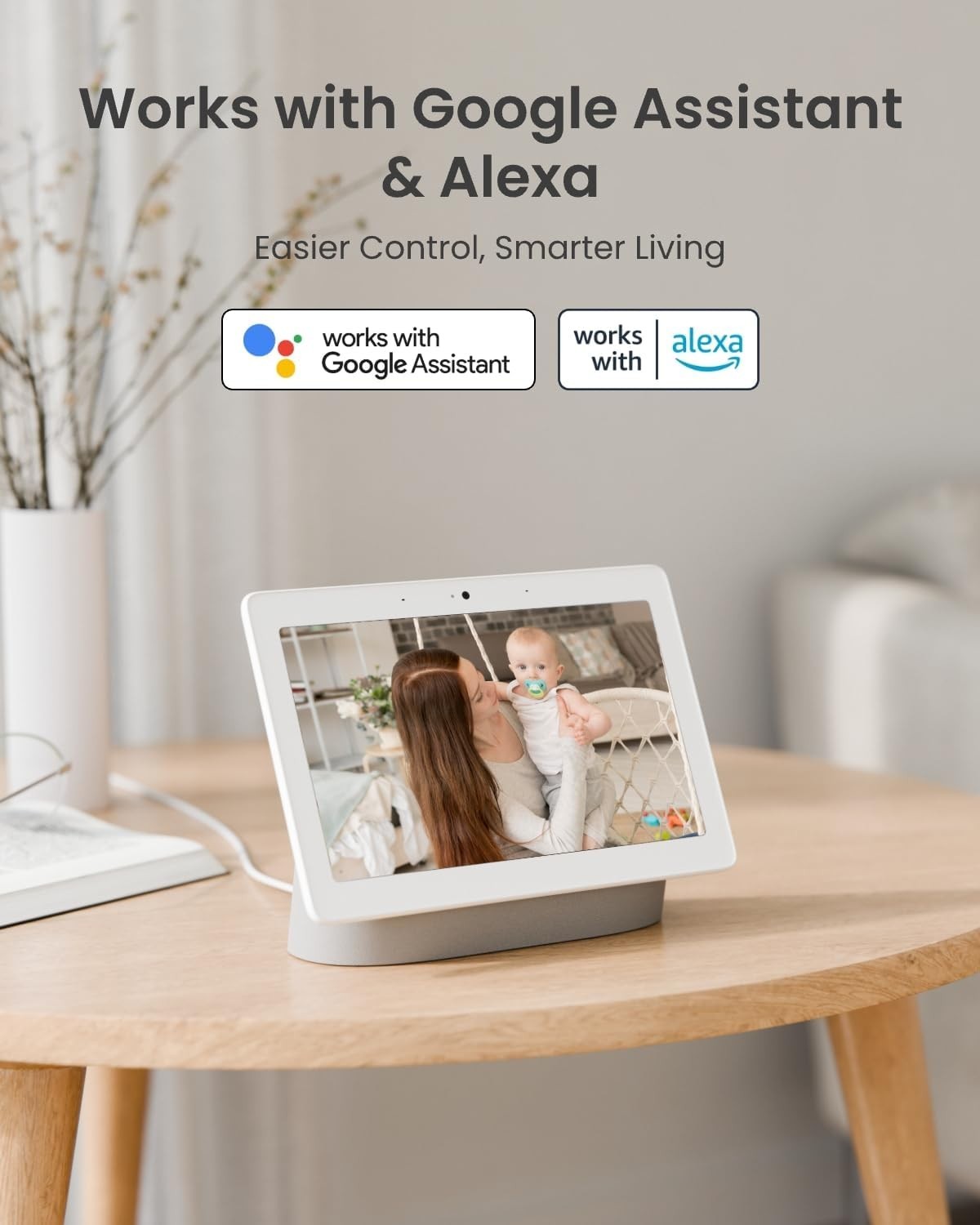 Two-Way Audio Indoor Surveillance Camera with Night Vision & Automatic Tracking