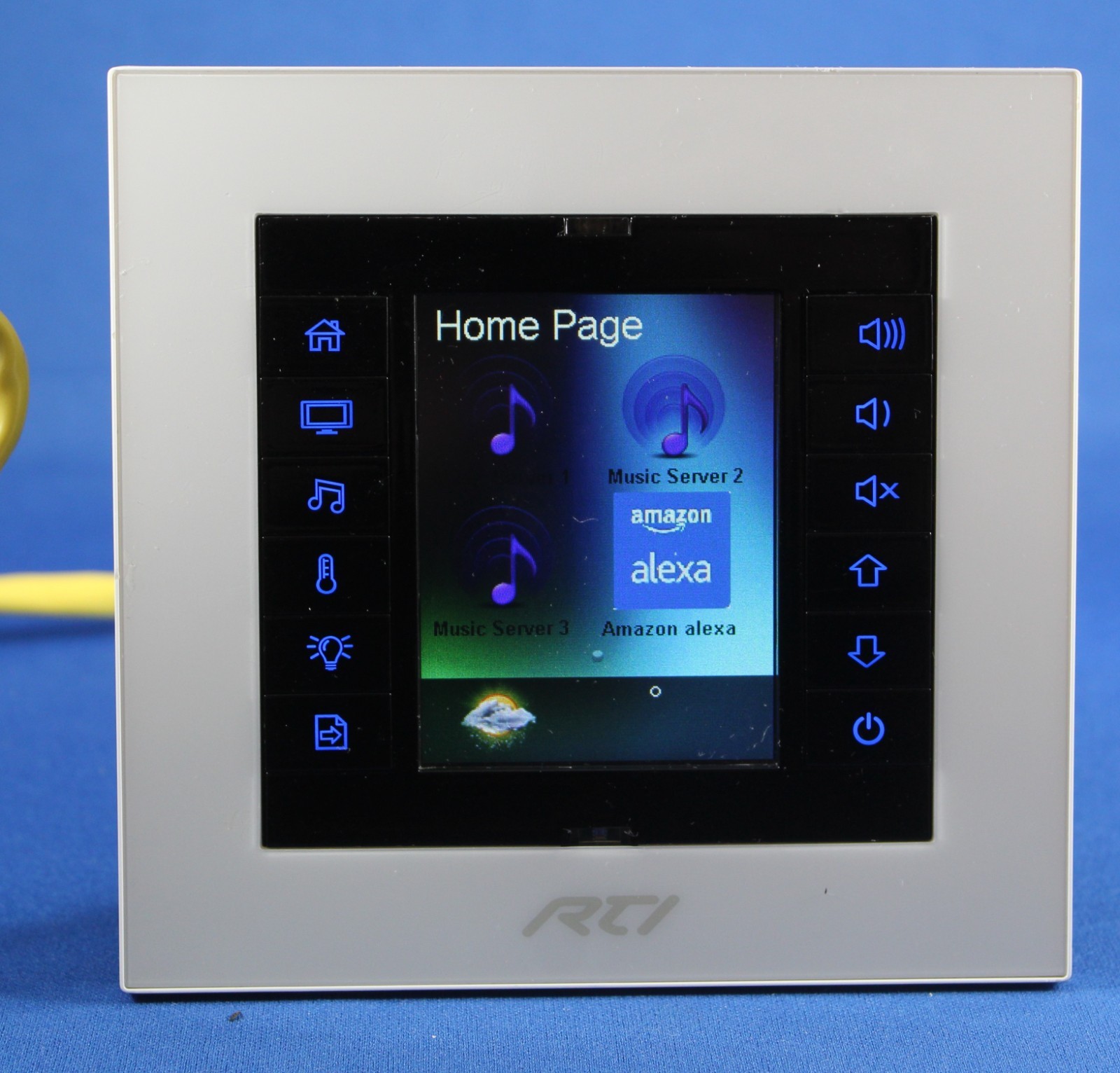 RTI KX2 KX-2 Advanced In-Wall Touchpanel Keypad Control System