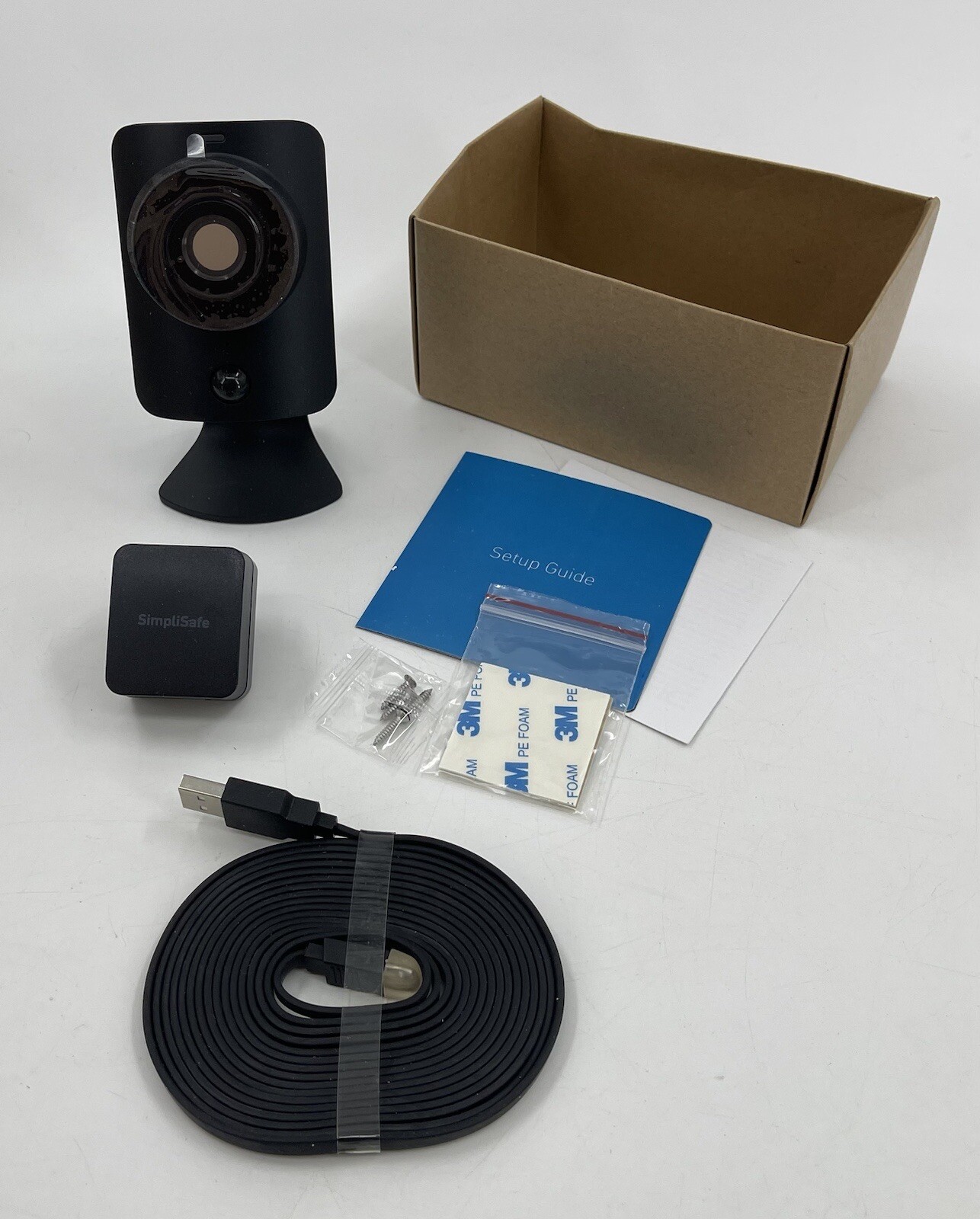 SimpliCam SimpliSafe Indoor Security HD Camera Model SSCM1 New in Open Box