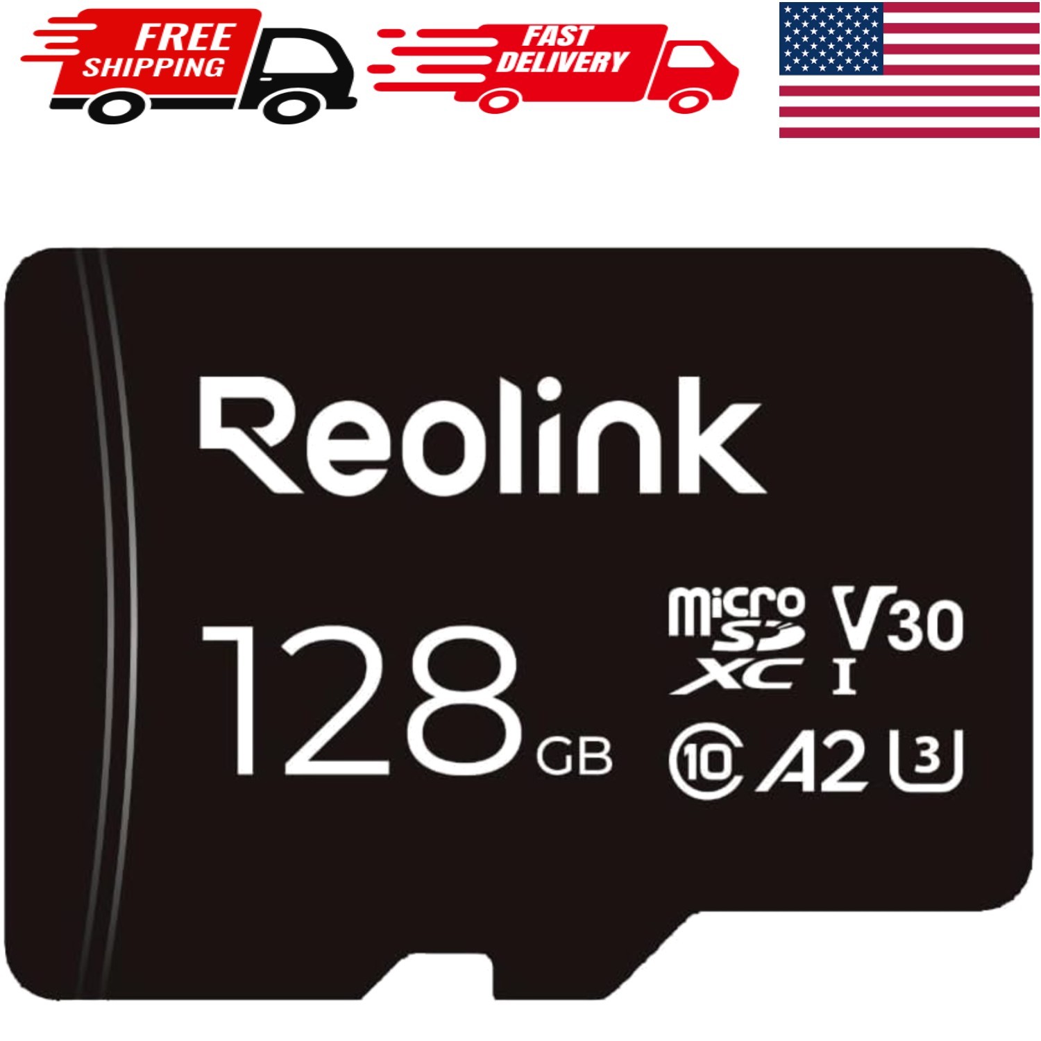 128GB V30 MicroSD Card – Essential for Continuous Security Recording