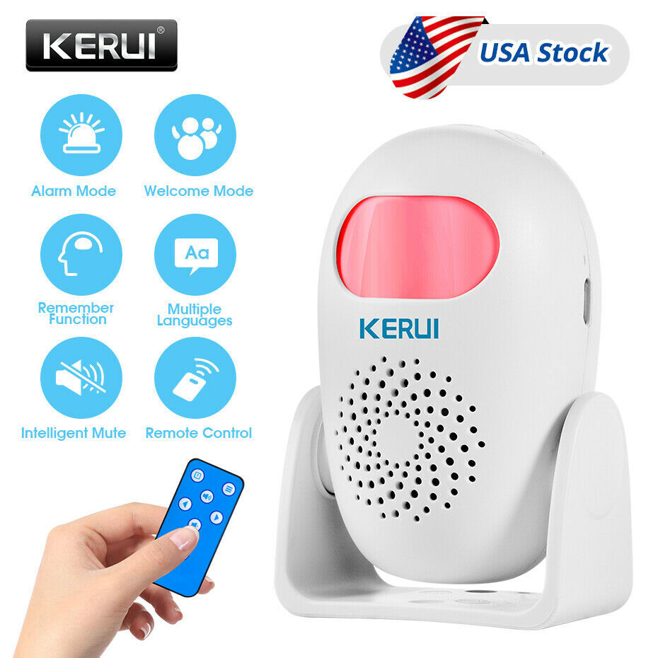 KERUI M120 Home Security Alarm Anti-theft PIR Motion Detector Wireless Doorbell