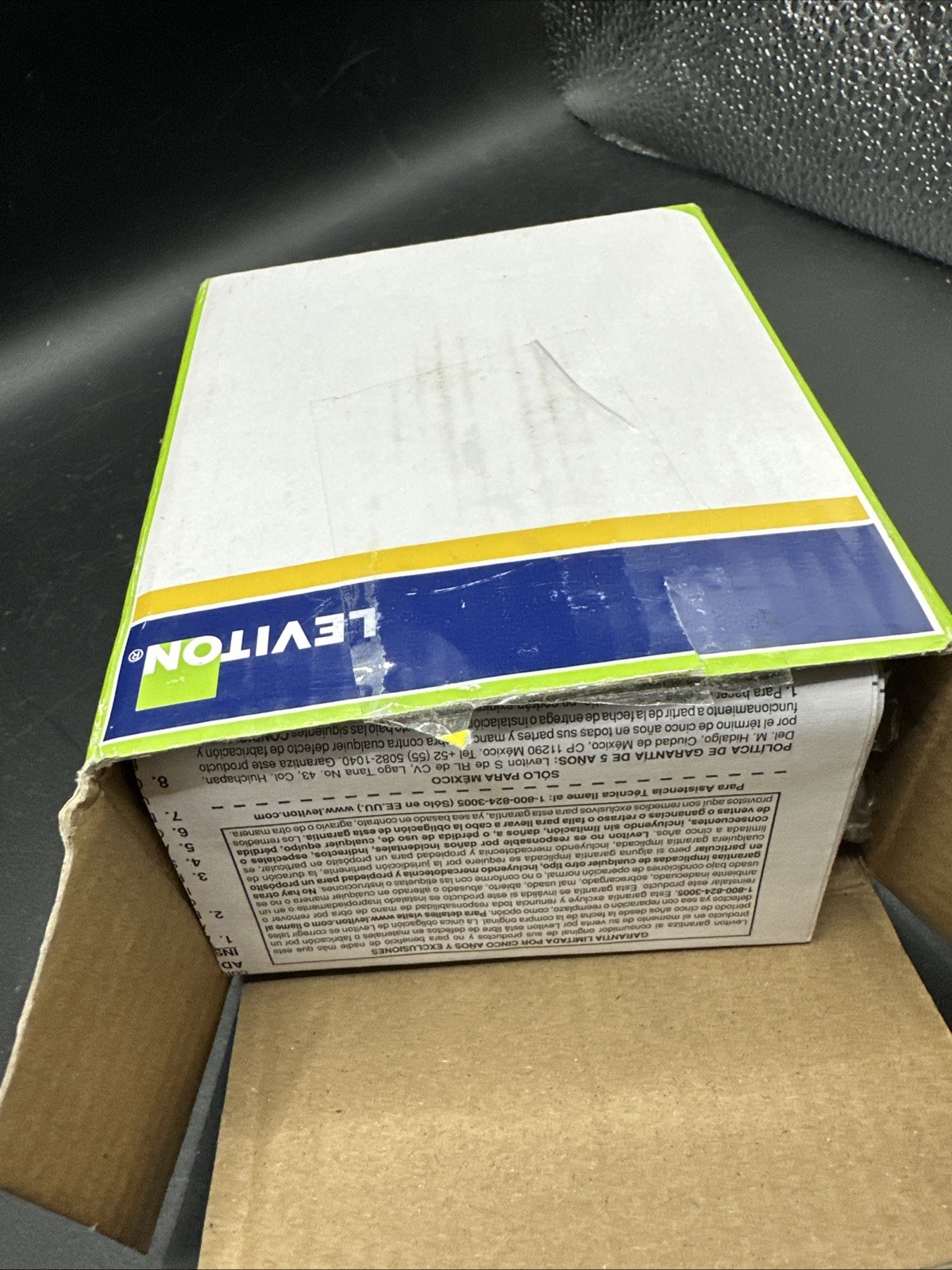 Leviton Occupancy Sensor, Fixture Mount, PIR, High Bay, 2 Interchangeable Lenses