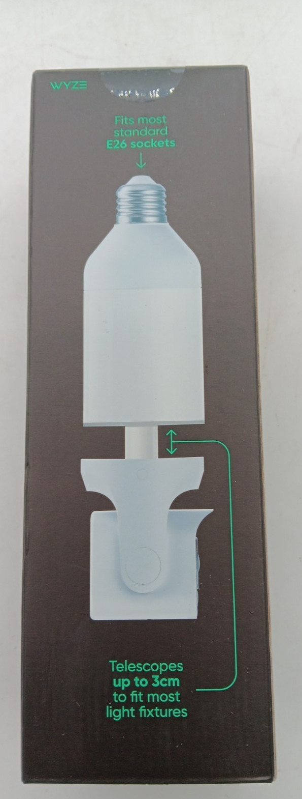 WYZE Bulb Cam 2K Smart Security Camera E26 Socket 800 Lumens / Brand NEW Sealed