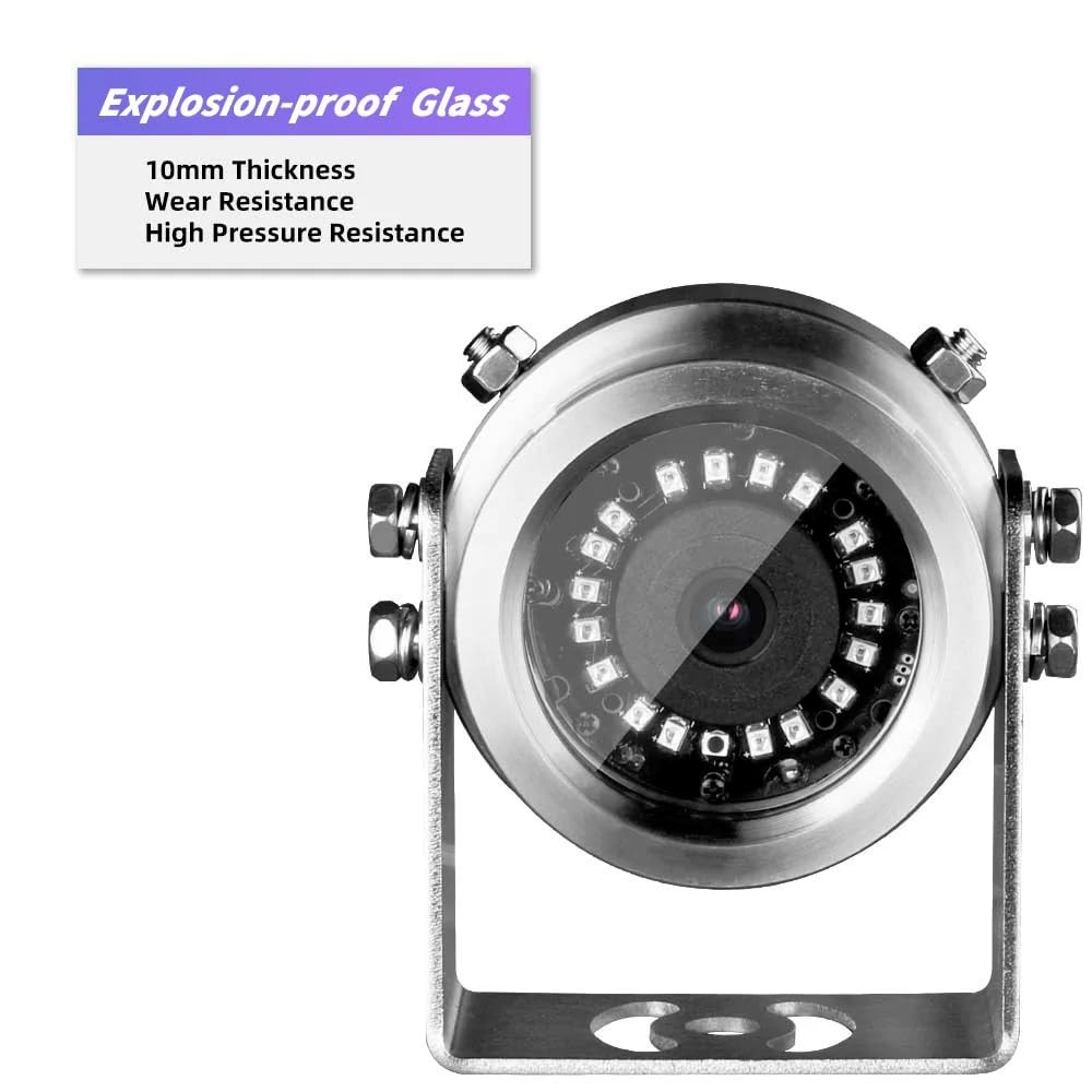 HJT 5MP POE Explosion Proof Camera, 304 Stainless Ste