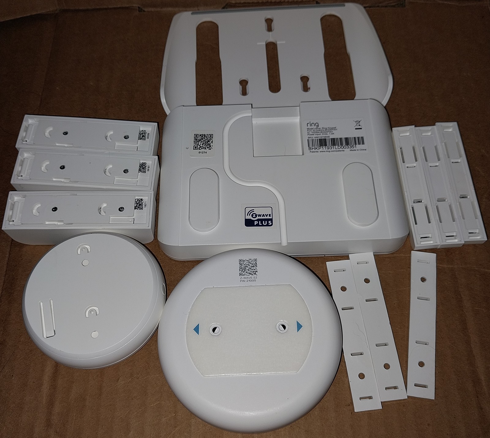 Ring Home Security Window System Bundle And Ring Smoke Detector