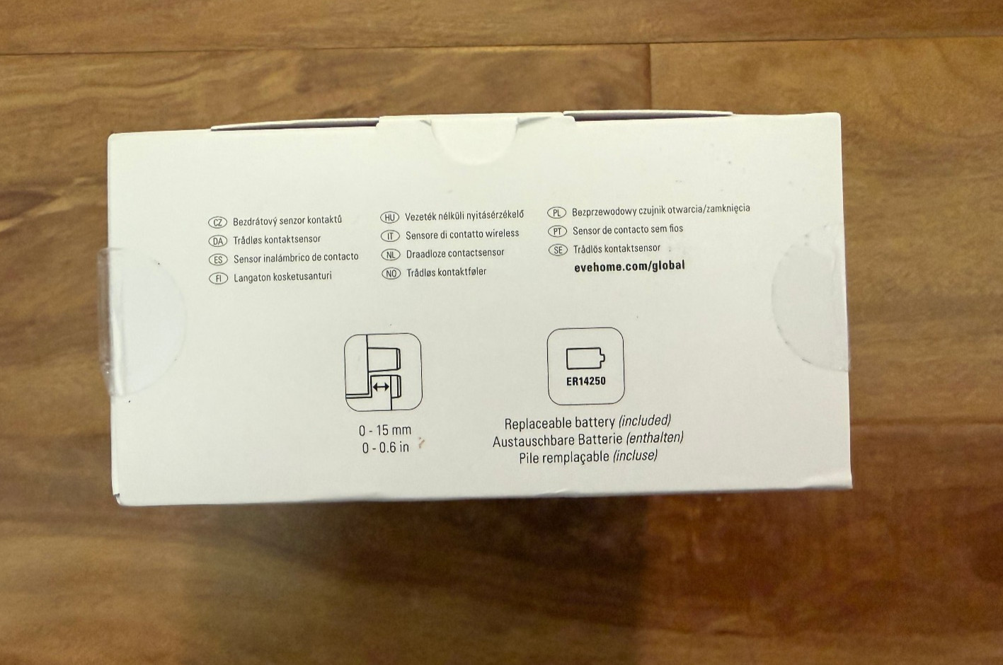 Eve Door Window Wireless Contact Sensor Matter Thread Smart Home New Sealed