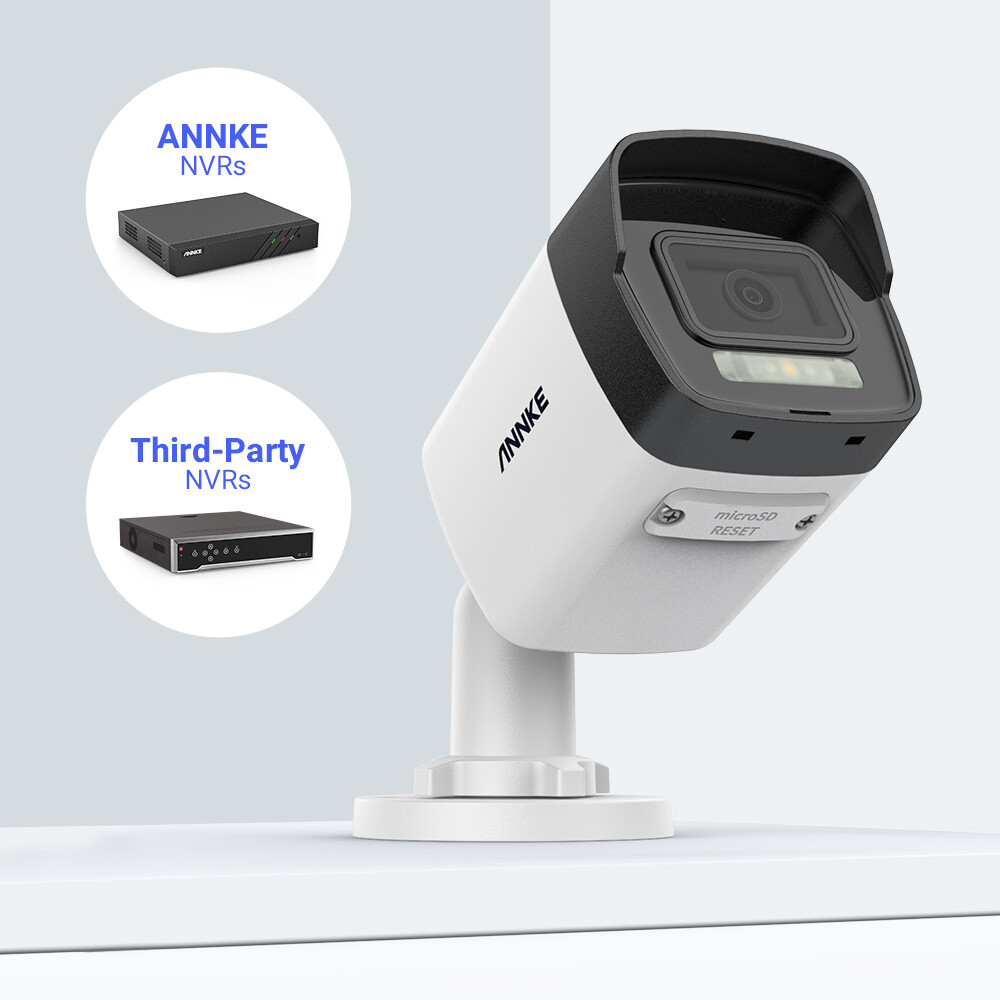 ANNKE 4K 8CH 16CH NVR 12MP Audio POE Security Camera System Human Detection IP67