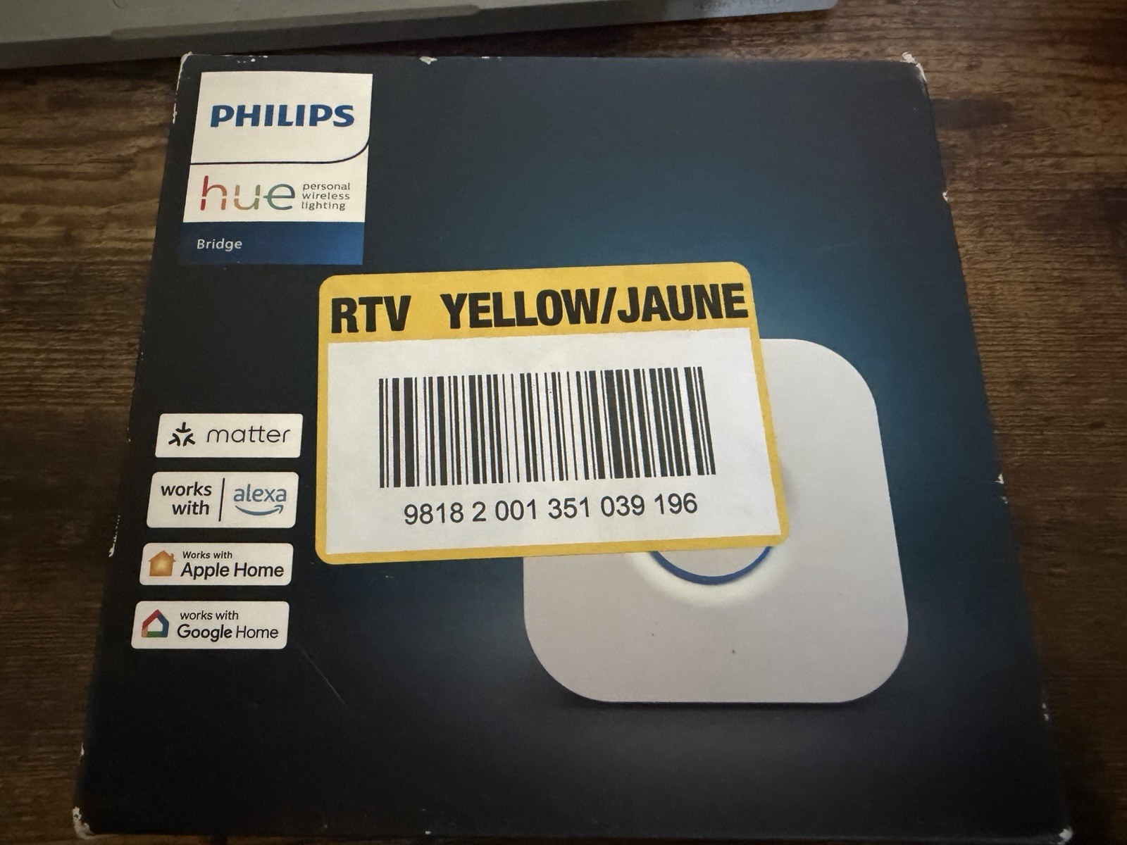 Philips Hue Bridge White – NEW IN BOX – Works w Alexa Apple Home Kit & Google