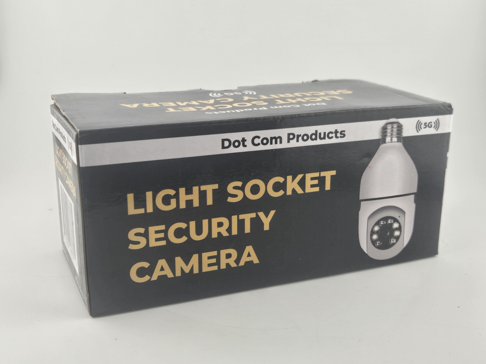 Dot Com Products Light Socket Security Camera New