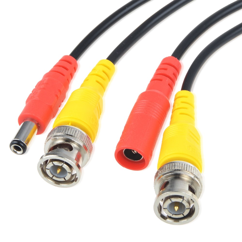 65ft Video and Power BNC Cable Cord for CCTV Security Cameras Defender Cameras