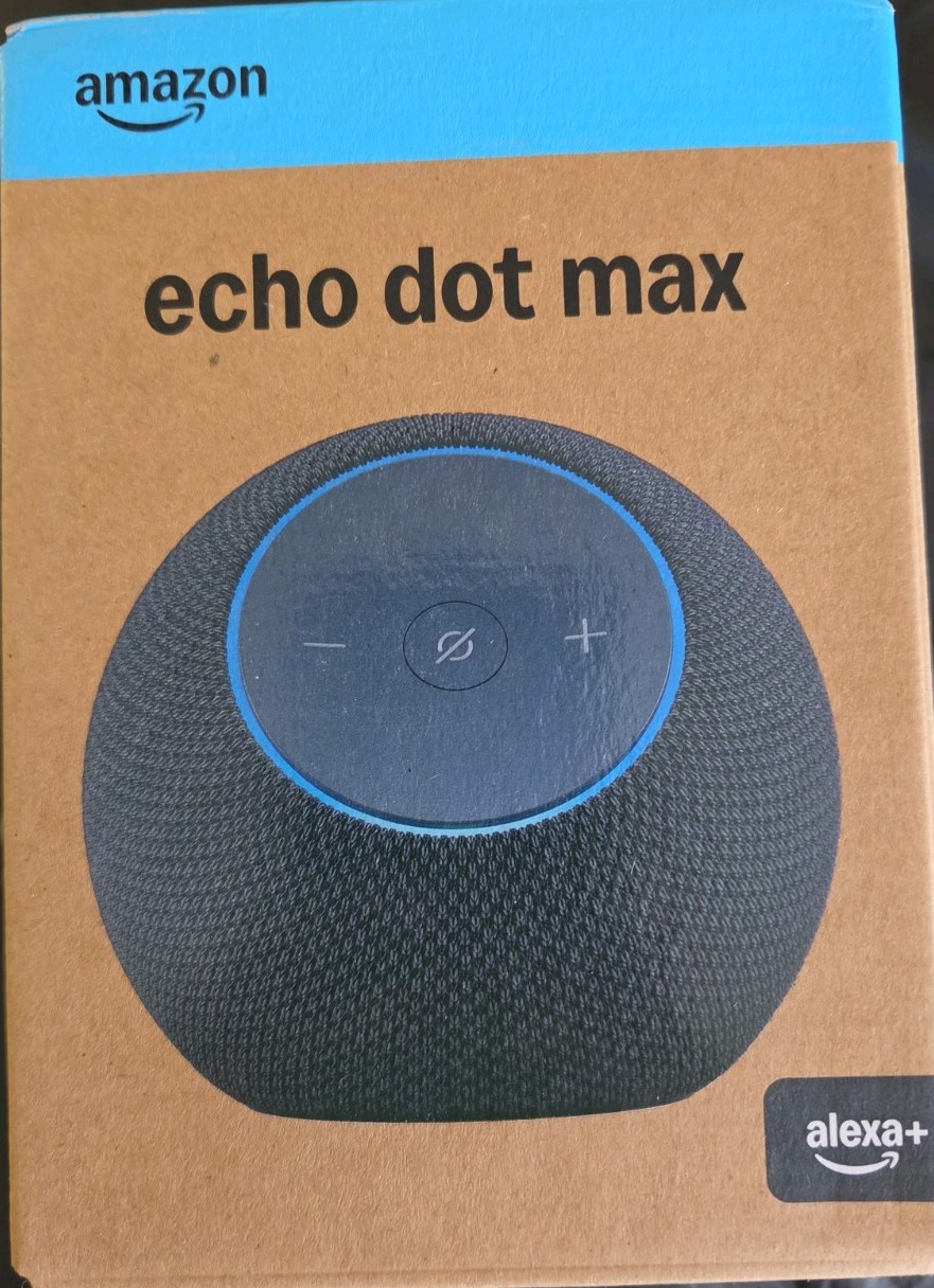 Amazon Echo Dot Max 2025 Newest Model Smart Speaker for Alexa+ MA49CA Black