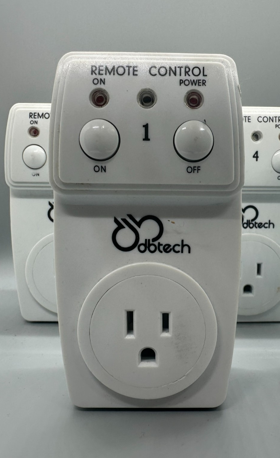 BH9936 Remote Control Outlet Plug Switch REPLACEMENTS 1 2 3 4 5 W/ OUT REMOTE