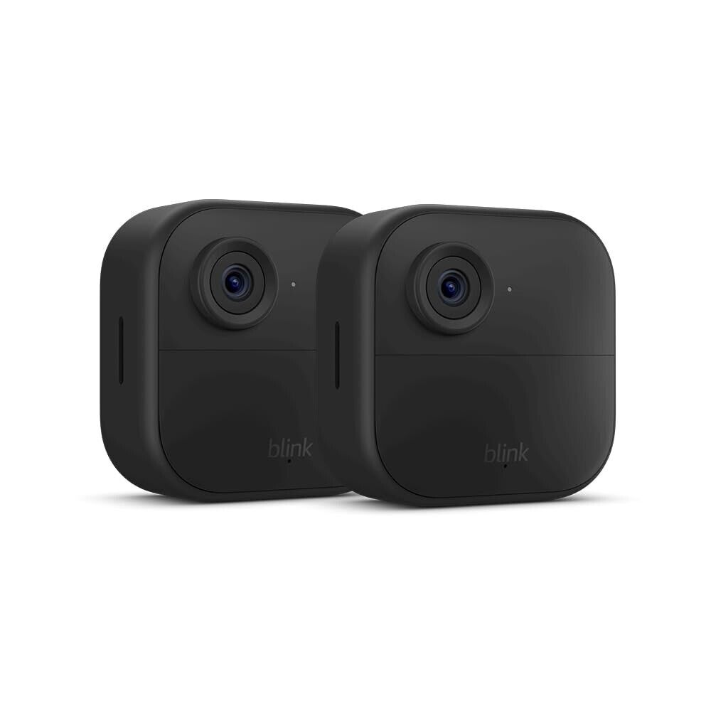 2023 Blink Outdoor 4 (4th Gen) 2 Camera – Black (B0B1N6B8QT)