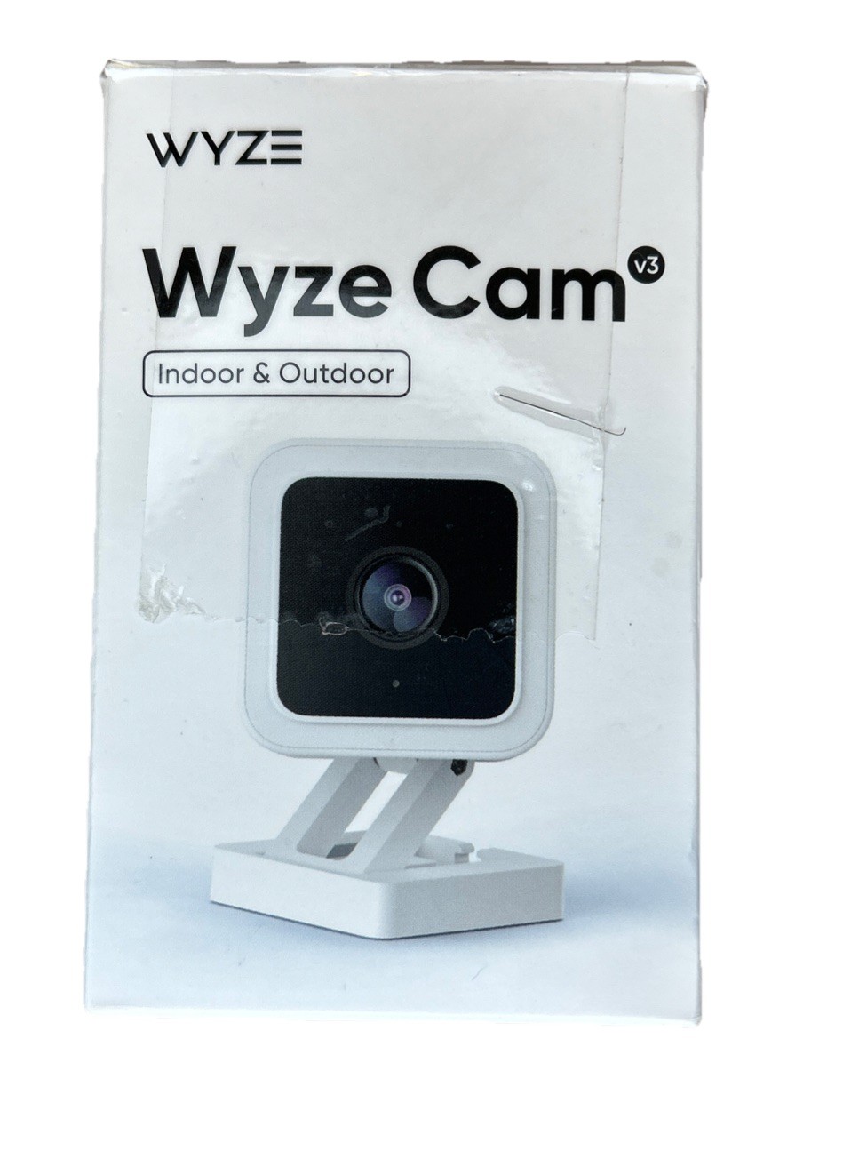 WYZE Cam v3 WYZEC3L with Color Night Vision, Wired Indoor/Outdoor Video Camera