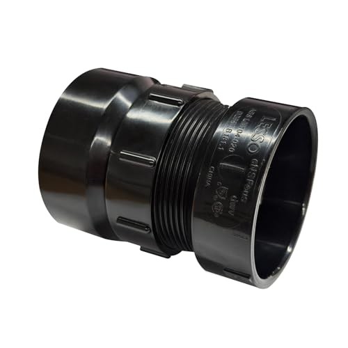 Lesso 1 1/2”ABS Union 1-1/2-Inch X 1-1/2-Inch Hub 1-1/2 x 1-1/2 Inch H Union