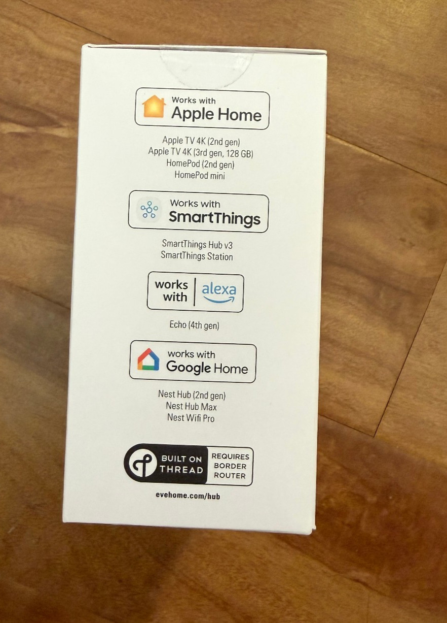 Eve Door Window Wireless Contact Sensor Matter Thread Smart Home New Sealed