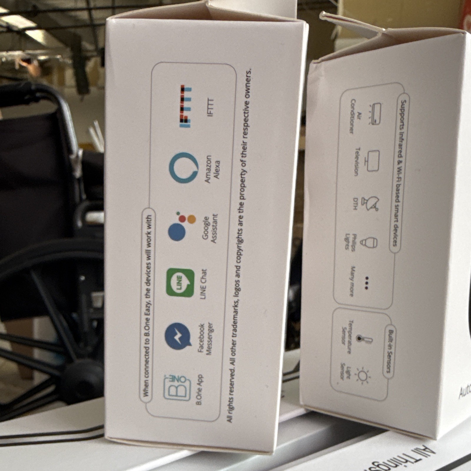 B.One Automation & Security Hub Wi‑Fi Alexa/Google RC One