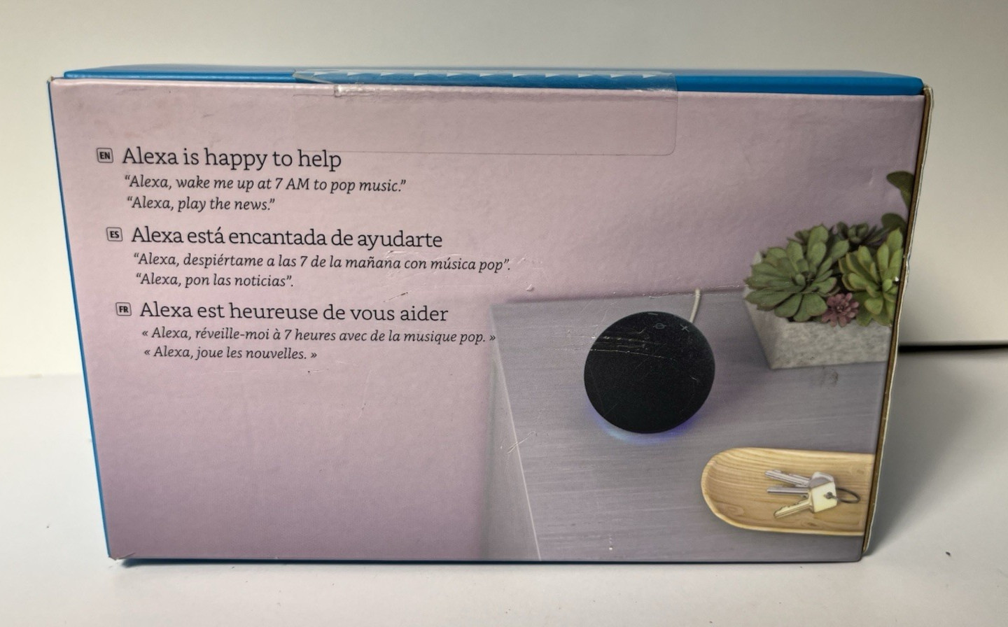 NEW – Echo Dot (4th Gen, 2020 release) B7W64E Smart Speaker with Alexa BLACK