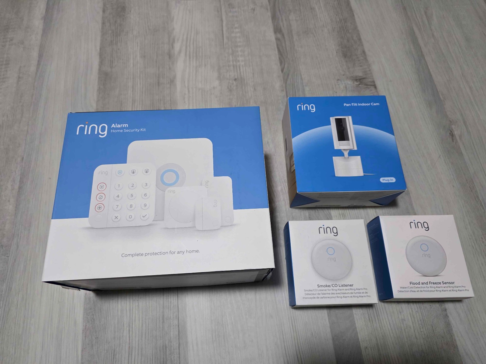 Ring Alarm Camera 5-Piece Home Security – Inside Home Enhanced Kit Bundle