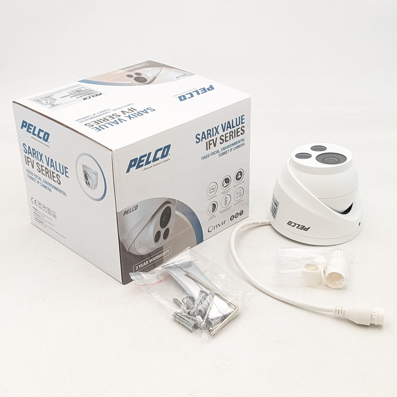 Pelco Sarix Value Series 2MP Outdoor Network Surveillance Camera (IFV222-1ERS)
