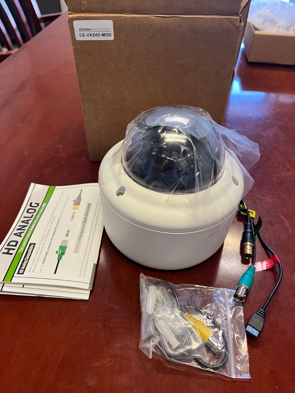 Clinton Electronics CE-VX2HD-MOD Security Dome Camera (NEW)
