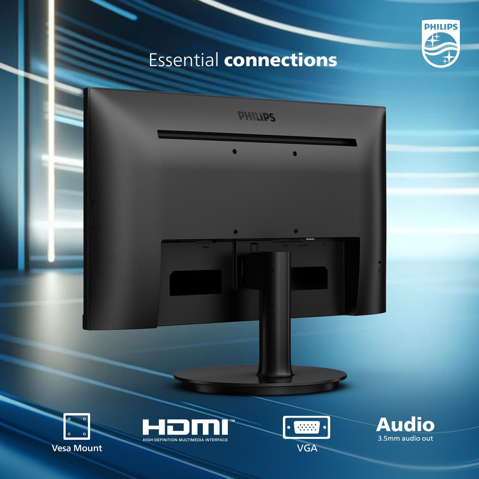 Philips 24 Inch Frameless Full Hd 1920 X 1080 100Hz Monitor Vesa Hdmi X1 Vga