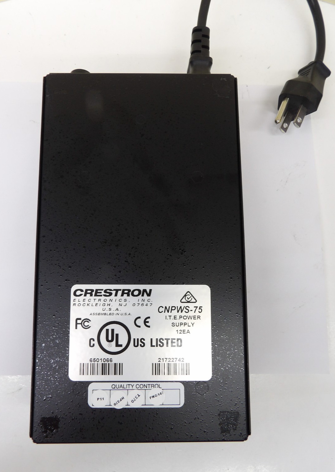 Crestron CNPWS-75 I.T.E. Power Supply 100 – 250V ~ 2.3A 50/60 Hz