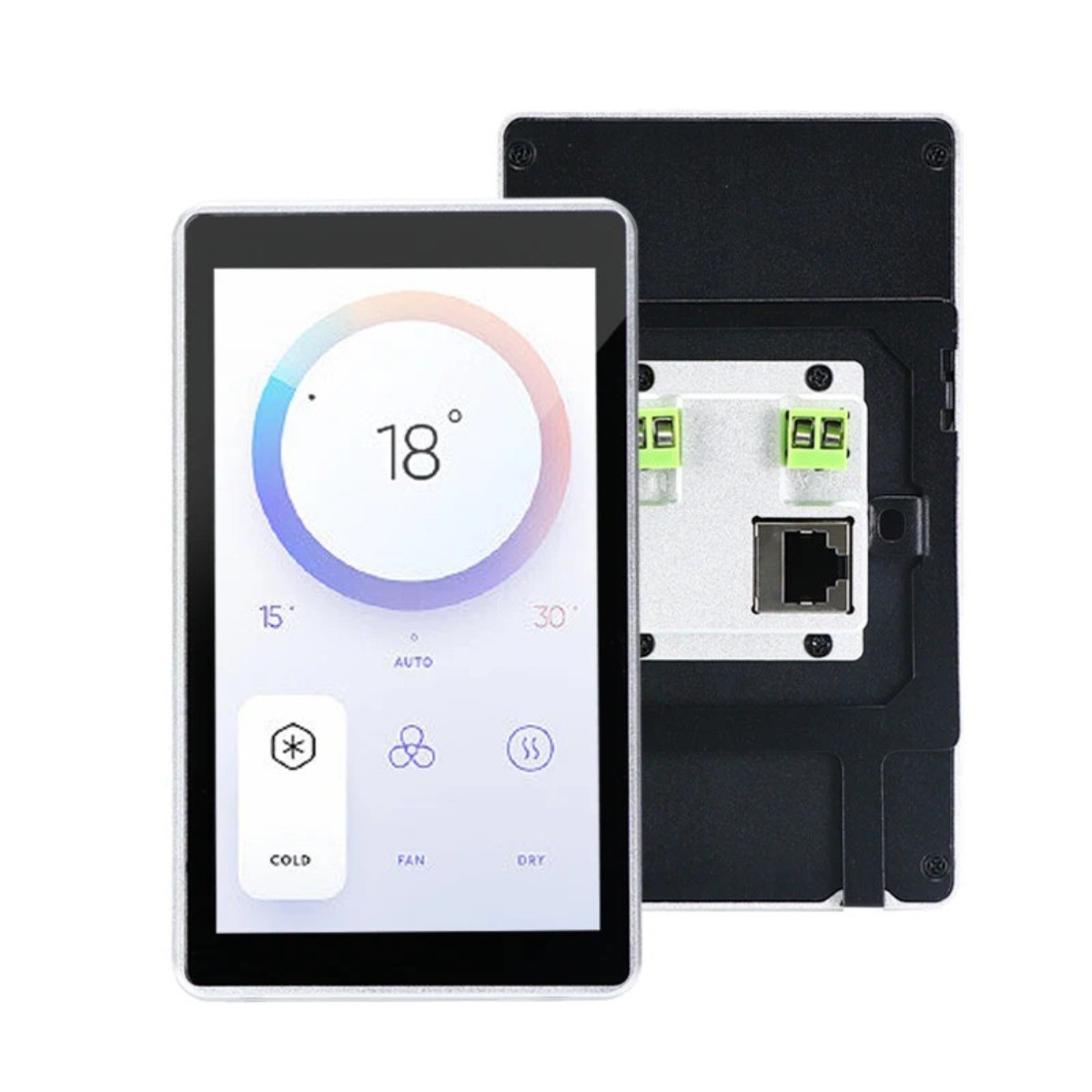 In-Wall 5.5 inch Aluminum Frame Android RK3566 Quad-Core Touch Control Panel