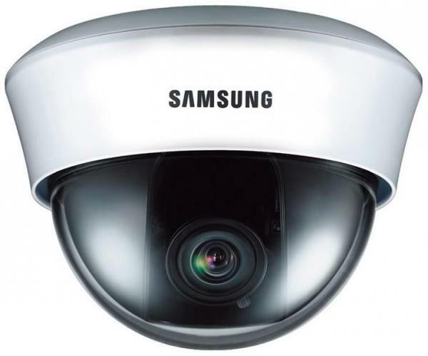 Samsung SCC-B5352 Dome Security Camera CCTV Day Night Color 540 TVL Surveillance
